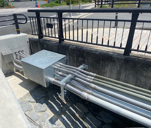 橋梁添架に関わる商品販売